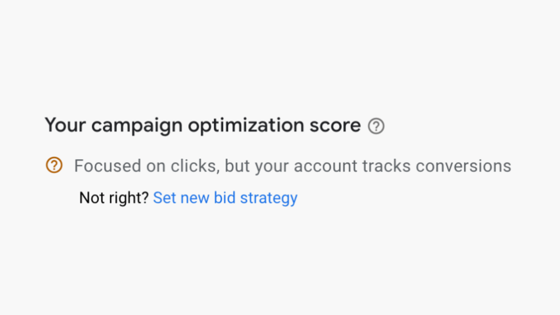 Focused on Clicks, but Your Account Tracks Conversions